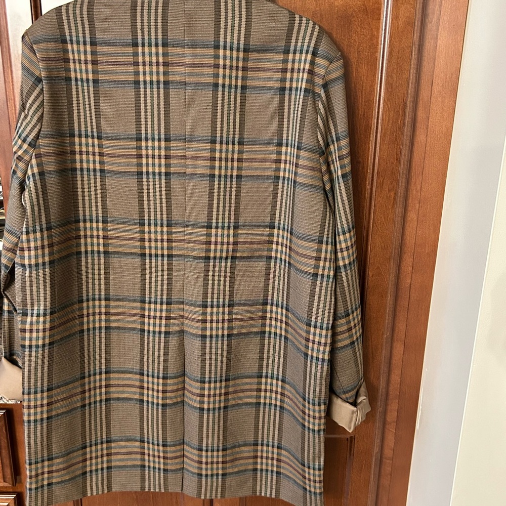 Willow Root Jacket. Multi Color Plaid. - image 3